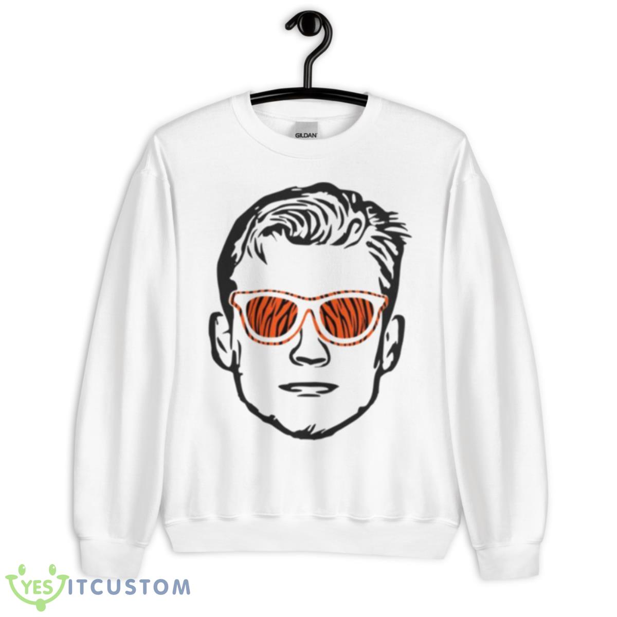 Joey Shades Joe Burrow Special Glasses shirt 11 Joey Shades Joe Burrow Special Glasses shirt - Unisex Heavy Blend Crewneck Sweatshirt