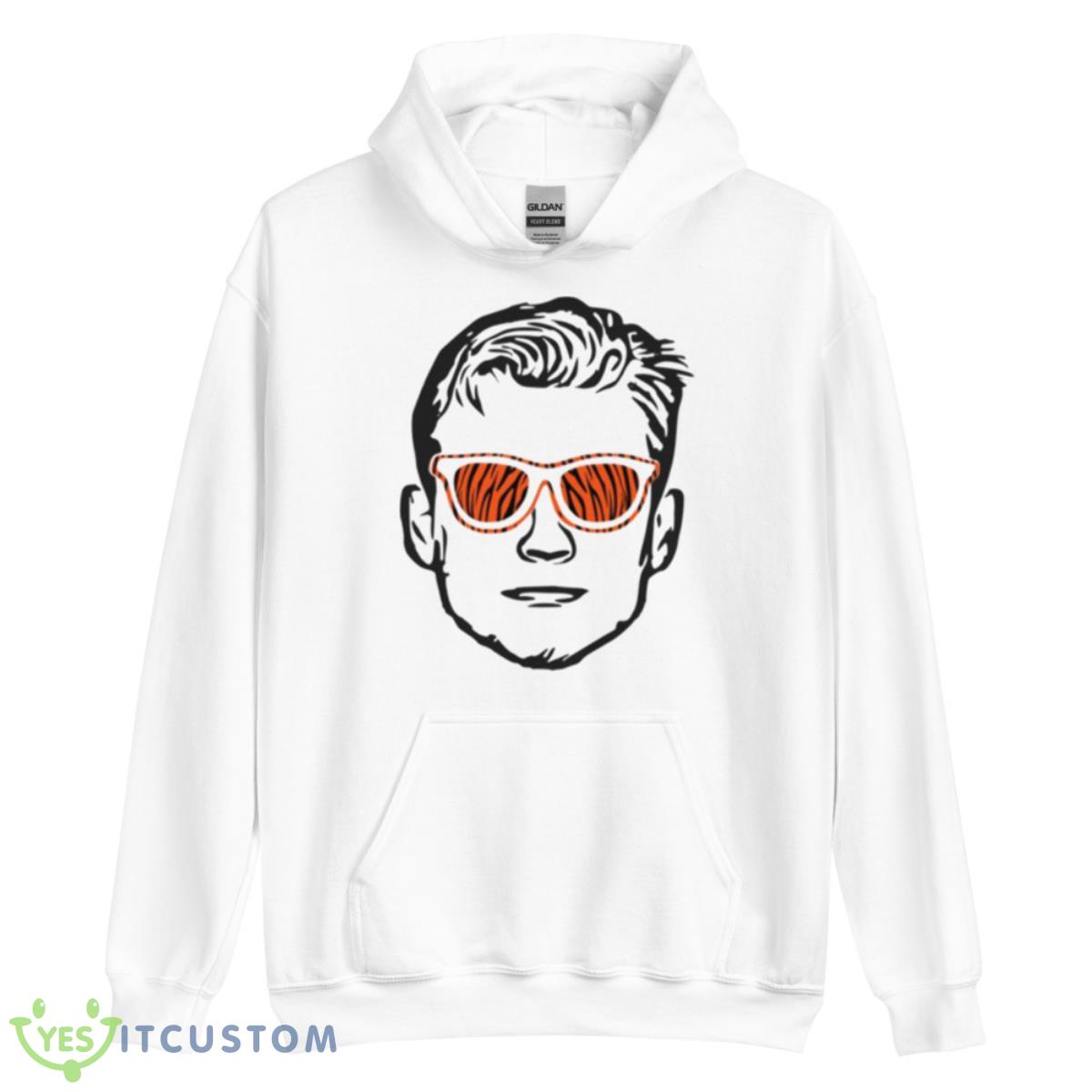 Joey Shades Joe Burrow Special Glasses shirt 3 Joey Shades Joe Burrow Special Glasses shirt - Unisex Heavy Blend Hooded Sweatshirt