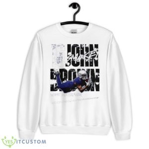 John Brown Buffalo Smokey Football Shirt - Unisex Heavy Blend Crewneck Sweatshirt