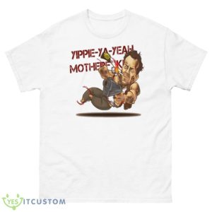 John Mcclane Die Hard Funny Cartoon Art Shirt - 500 Men’s Classic Tee Gildan