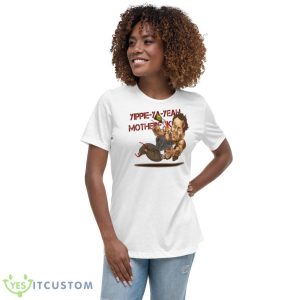 John Mcclane Die Hard Funny Cartoon Art Shirt 9 John Mcclane Die Hard Funny Cartoon Art Shirt - Women's Relaxed Short Sleeve Jersey Tee