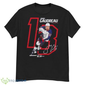 Johnny Gaudreau 13 Columbus Blue Jackets Offset Shirt - G500 Men’s Classic T-Shirt