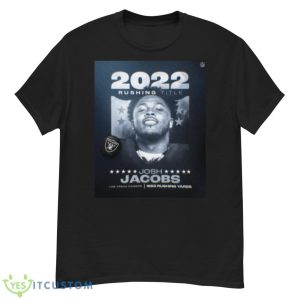 Josh Jacobs 2022 Rushing Title Shirt - G500 Men’s Classic T-Shirt