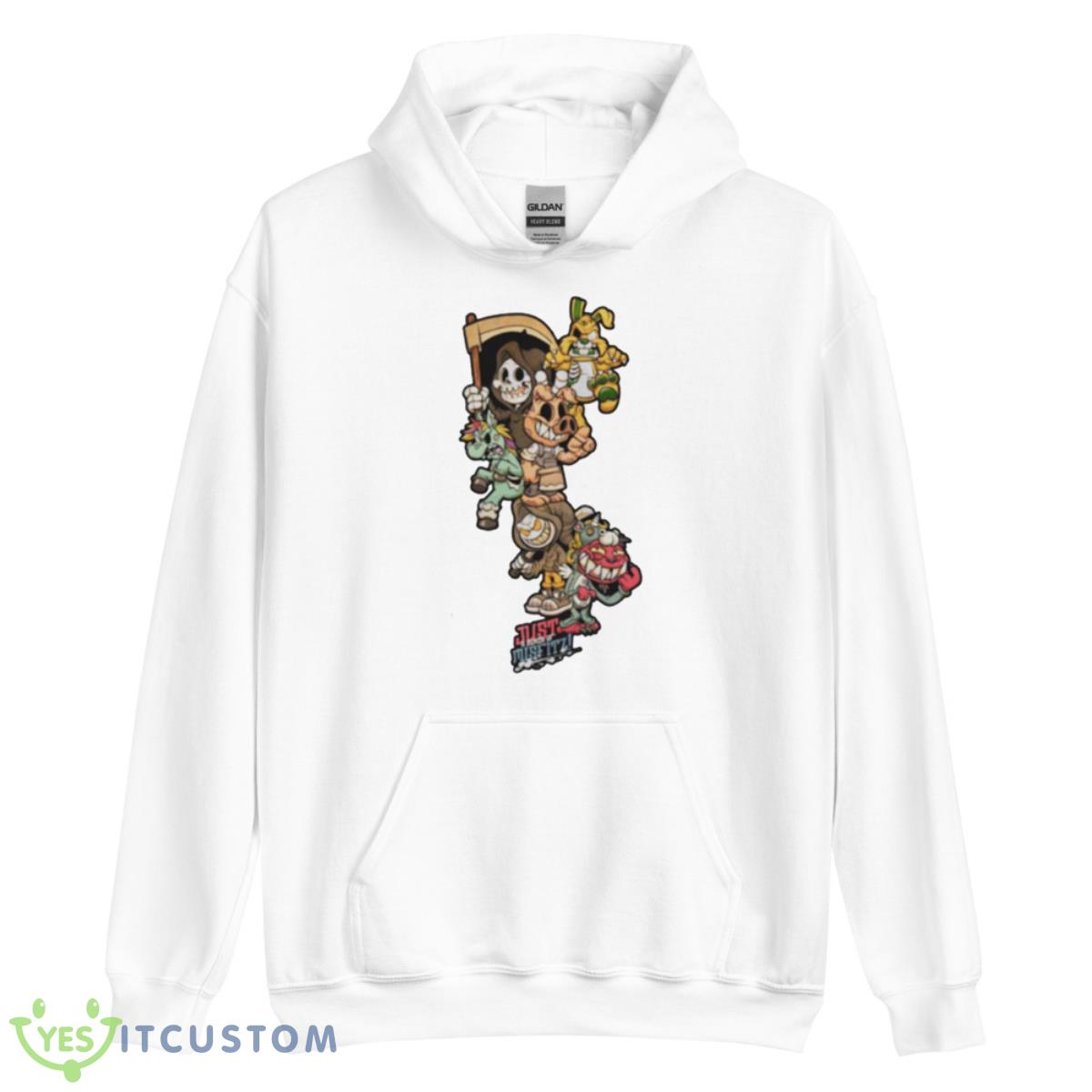 Just A Bunch Of Misfitz Shirt 3 Just A Bunch Of Misfitz Shirt - Unisex Heavy Blend Hooded Sweatshirt