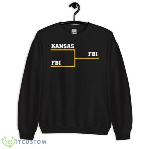 Kansas Vs FBI Shirt - Unisex Crewneck Sweatshirt