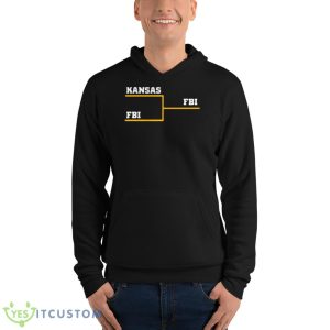 Kansas Vs FBI Shirt - Unisex Fleece Pullover Hoodie