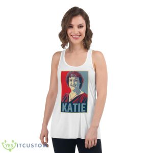 Katie Porter Portrait Graphic Shirt - Women's Flowy Racerback Tank
