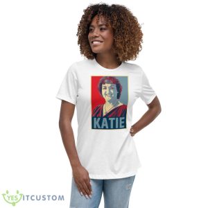 Katie Porter Portrait Graphic Shirt - Women's Relaxed Short Sleeve Jersey Tee