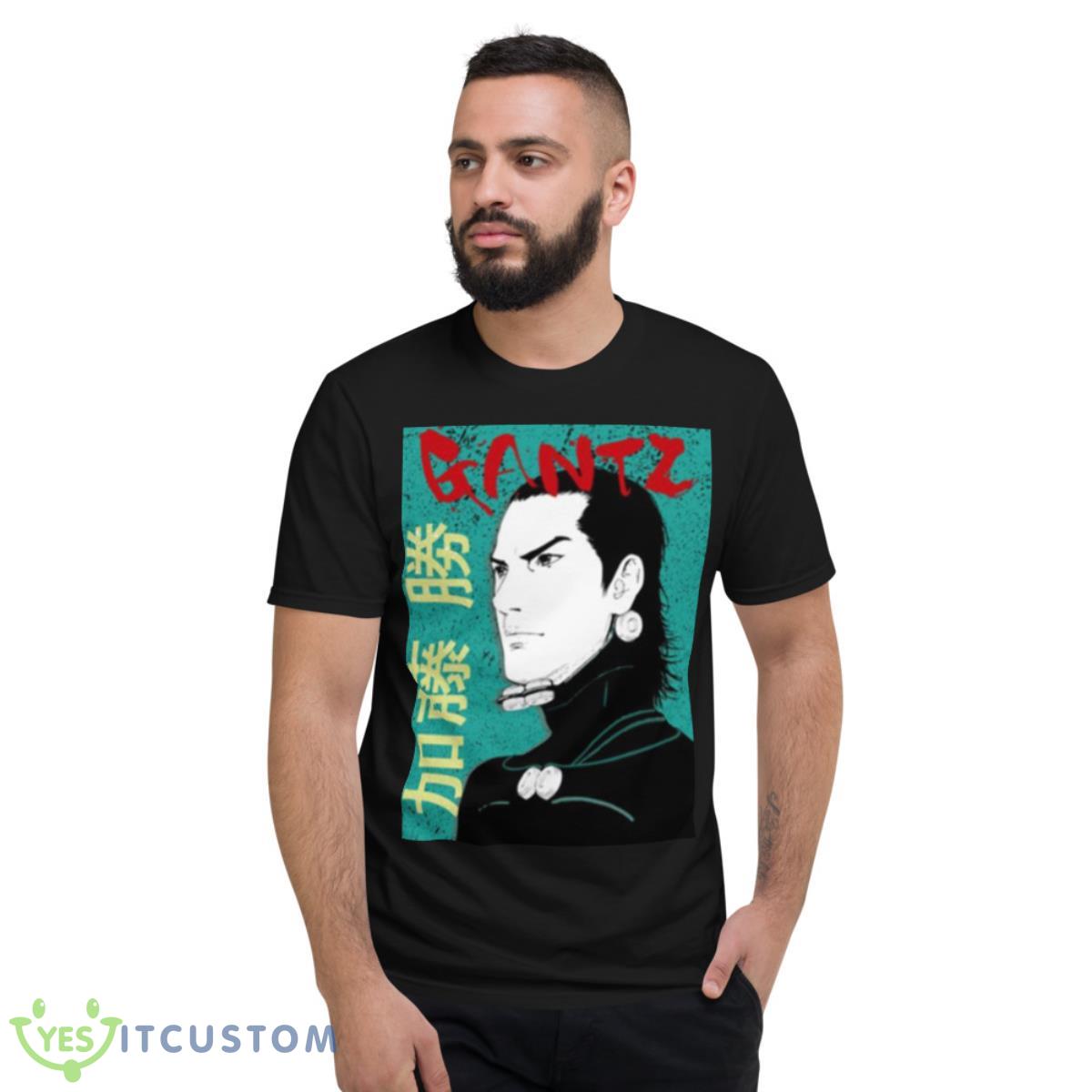 Kato Portrait Gantz Manga shirt 2 Kato Portrait Gantz Manga shirt - Short Sleeve T-Shirt
