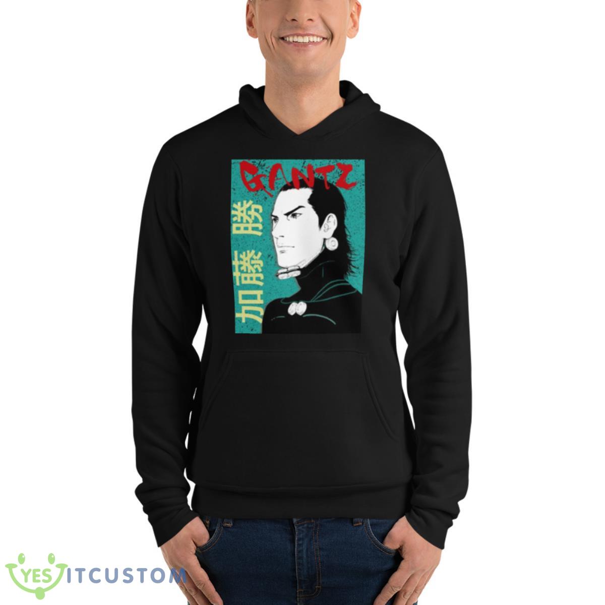 Kato Portrait Gantz Manga shirt 4 Kato Portrait Gantz Manga shirt - Unisex Fleece Pullover Hoodie