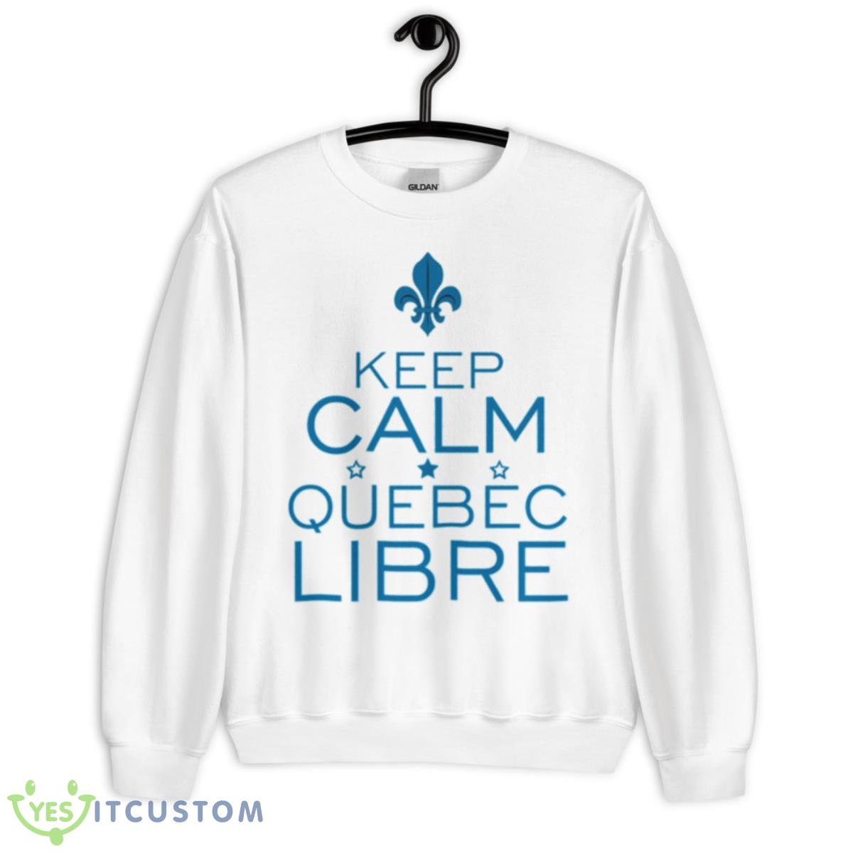 Keep Calm Quebec Libre Shirt 11 Keep Calm Quebec Libre Shirt - Unisex Heavy Blend Crewneck Sweatshirt