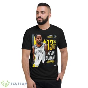 Kevin Durant 13th Nba All Star Appearance Team Captain Shirt - Short Sleeve T-Shirt