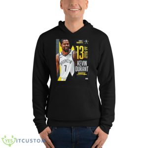 Kevin Durant 13th Nba All Star Appearance Team Captain Shirt - Unisex Fleece Pullover Hoodie