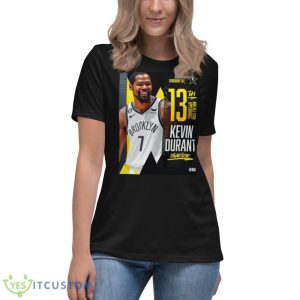 Kevin Durant 13th Nba All Star Appearance Team Captain Shirt - Women's Relaxed Short Sleeve Jersey Tee