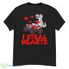 Kids I Steal Hearts Dinosaur Valentines Day For Baby Boys Shirt - G500 Men’s Classic T-Shirt