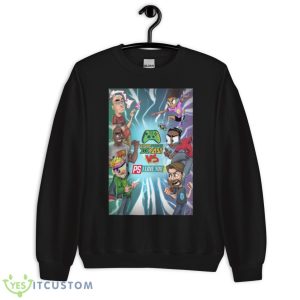 Kinda Funny Xcast Vs Ps I Love You Xoxo Shirt - Unisex Crewneck Sweatshirt