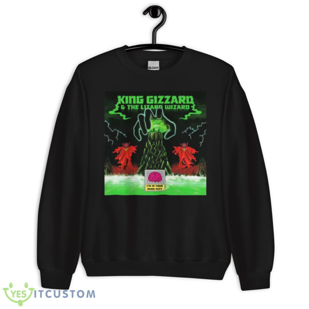 King Gizzard Mind Fuzz Tour 2023 shirt 3 King Gizzard Mind Fuzz Tour 2023 shirt - Unisex Crewneck Sweatshirt