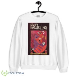 Kitchen Dwellers X Eggy April 28th 2023 Brooklyn Bowl NY Poster Shirt - Unisex Heavy Blend Crewneck Sweatshirt