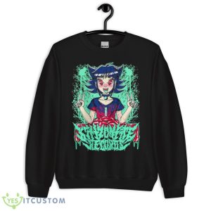 Kitty On Fire Records Shirt - Unisex Crewneck Sweatshirt