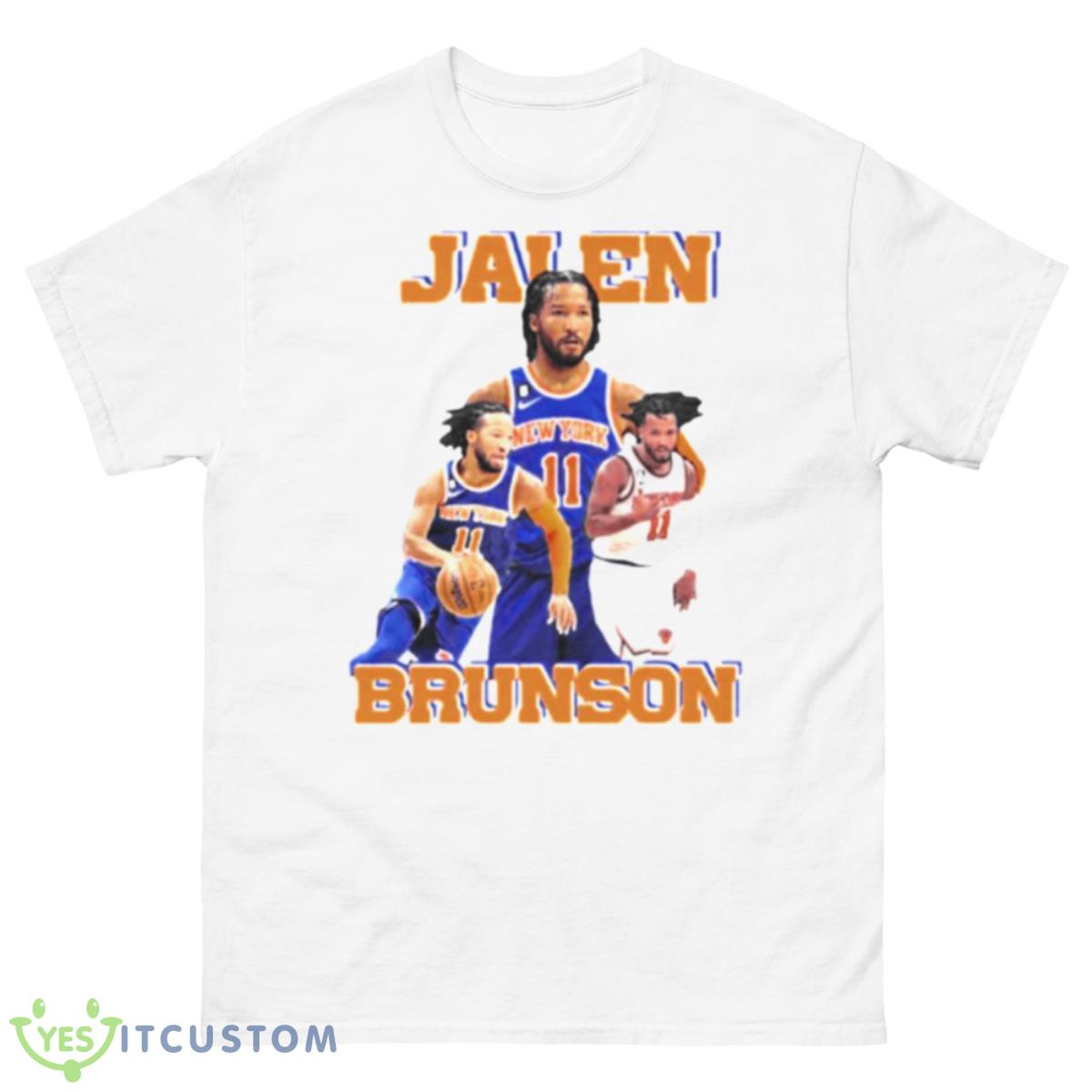 Knicks Jalen Brunson Vintage Shirt 10 Knicks Jalen Brunson Vintage Shirt - 500 Men’s Classic Tee Gildan