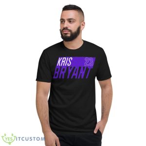 Kris Bryant 23 Colorado Rockies shirt - Short Sleeve T-Shirt