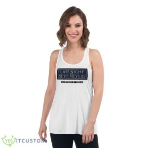 Late Night With Seth Meyers Studio 8G shirt - Women's Flowy Racerback Tank