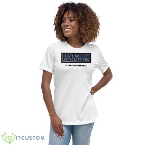 Late Night With Seth Meyers Studio 8G shirt - Women's Relaxed Short Sleeve Jersey Tee