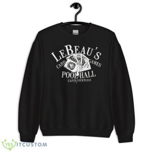 Lebeau’s Card Games & Pool Hall Shirt - Unisex Crewneck Sweatshirt