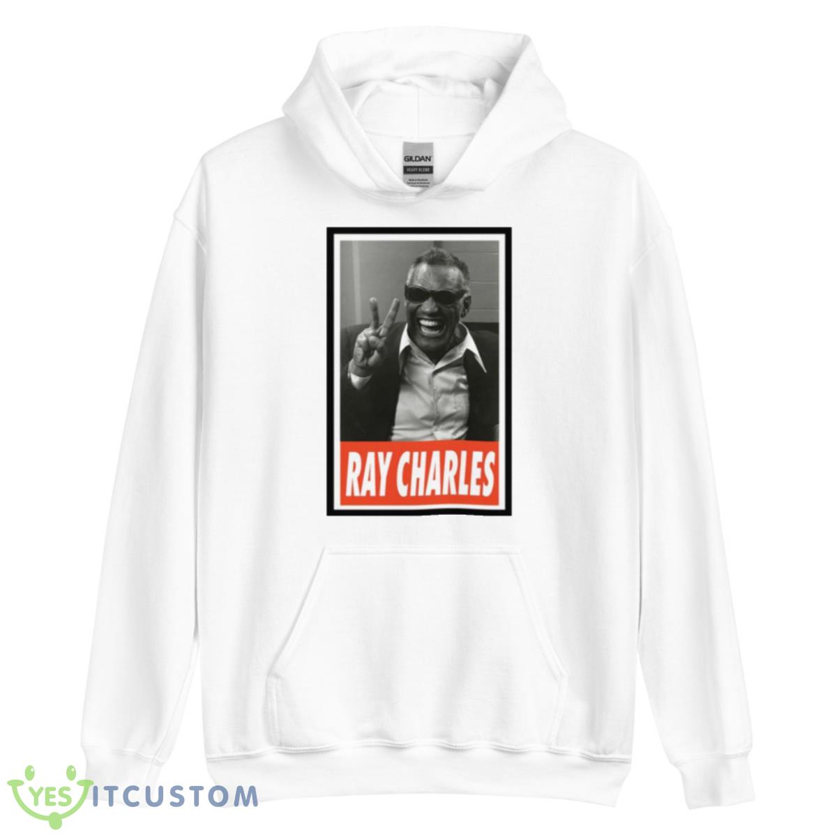 Legend Ray Charles Happy shirt 3 Legend Ray Charles Happy shirt - Unisex Heavy Blend Hooded Sweatshirt