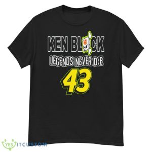 Legends Never Die Rip Ken Block #43 Graphic Shirt - G500 Men’s Classic T-Shirt