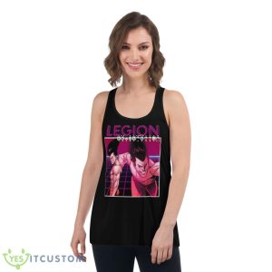 Legion David Haller Vaporwave Marvel shirt - Women's Flowy Racerback Tank