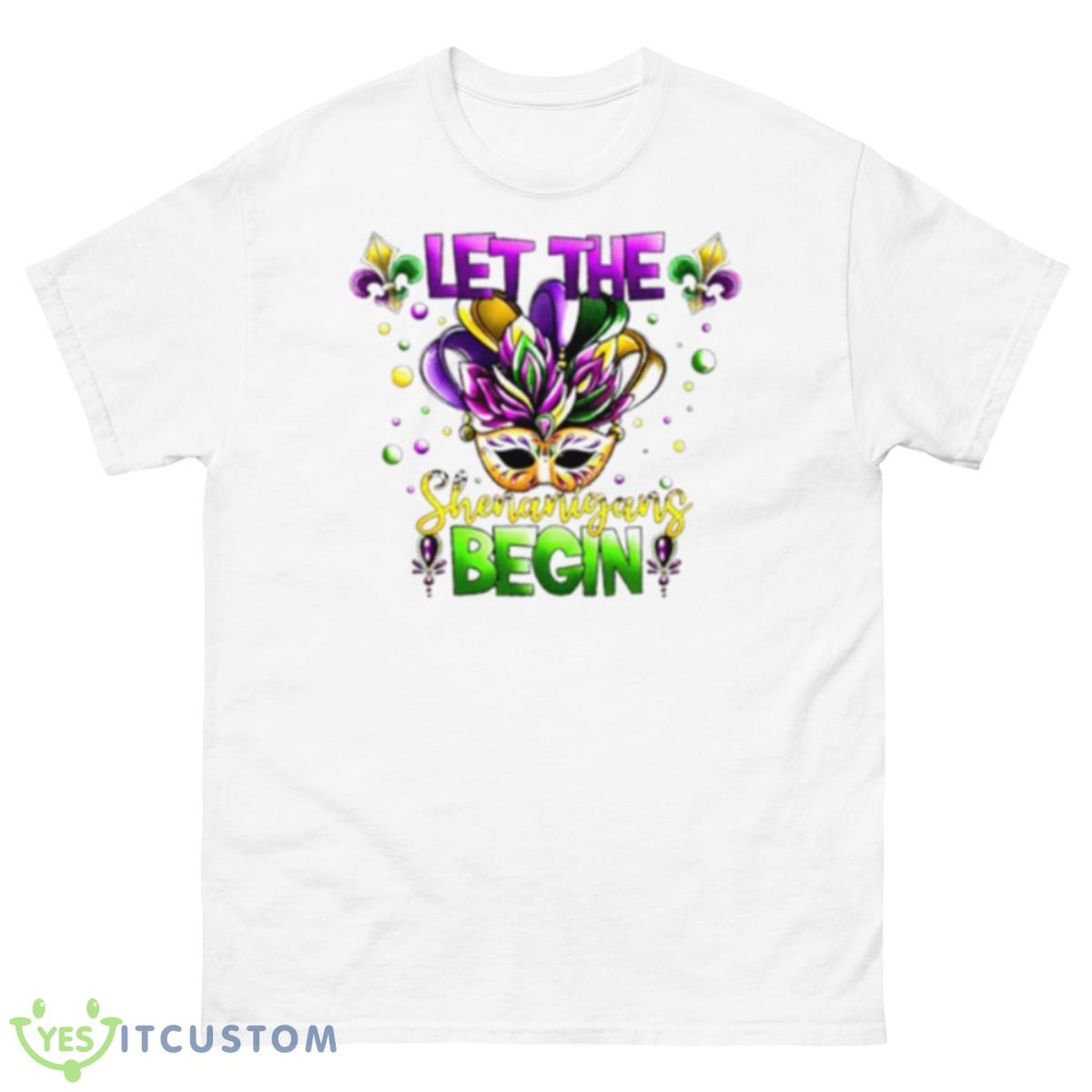 Let The Shenanigans Begin Mardi Gras Shirt 10 Let The Shenanigans Begin Mardi Gras Shirt - 500 Men’s Classic Tee Gildan