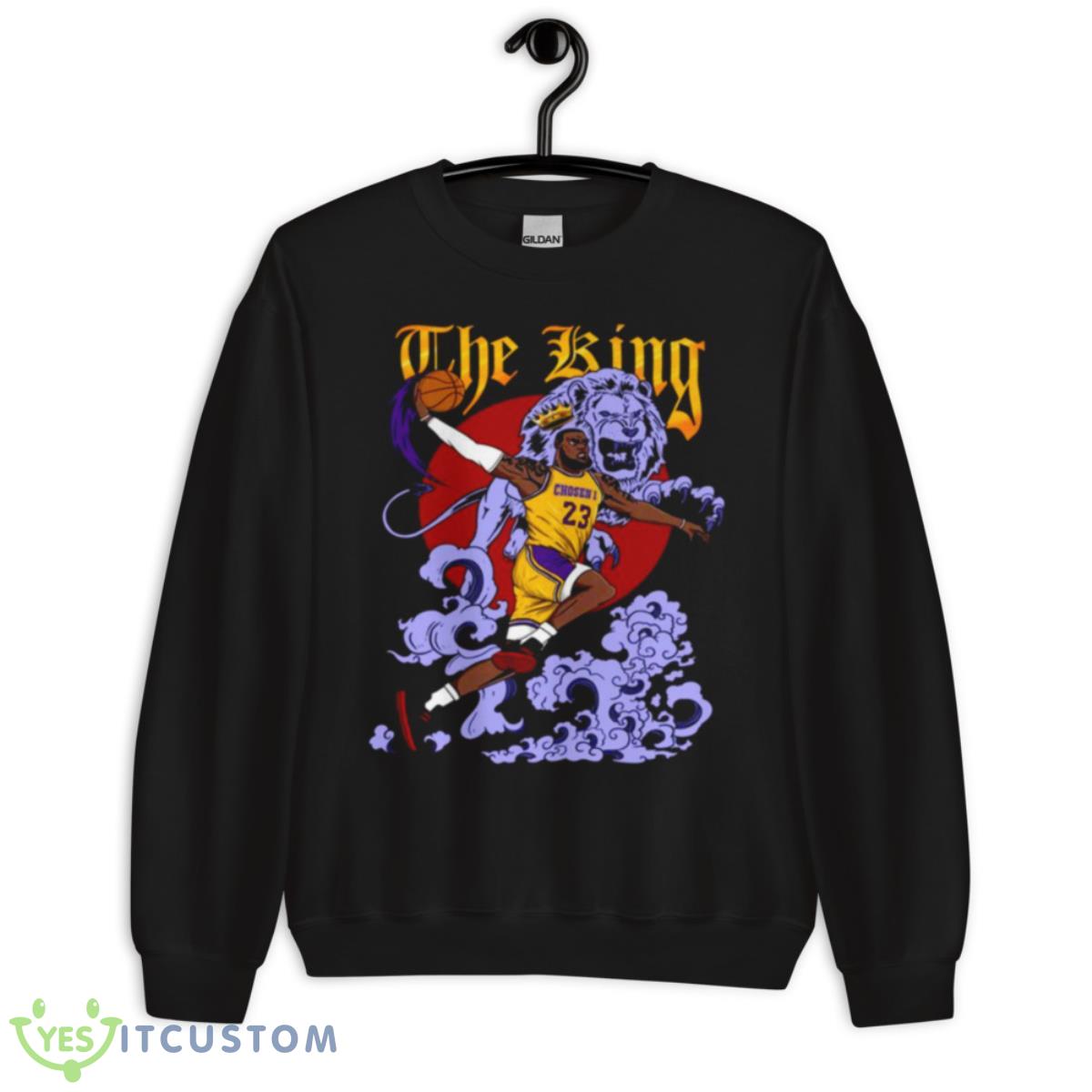 Lion the king chosen one shirt 3 Lion the king chosen one shirt - Unisex Crewneck Sweatshirt