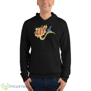 Lit Af The Human Torch shirt - Unisex Fleece Pullover Hoodie