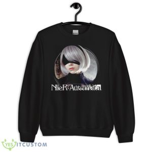 Live Action Art Nutop Motone Nier Automata 2b shirt - Unisex Crewneck Sweatshirt