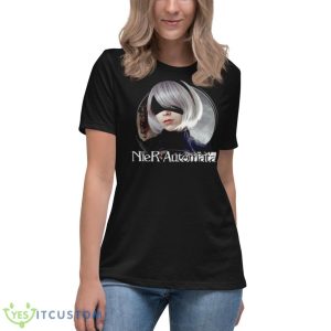 Live Action Art Nutop Motone Nier Automata 2b shirt - Women's Relaxed Short Sleeve Jersey Tee