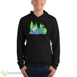 Livin’ In A Van Down By The River Shirt - Unisex Fleece Pullover Hoodie