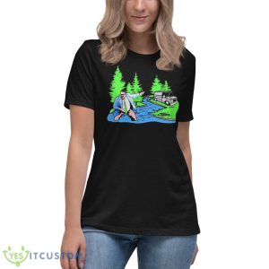 Livin’ In A Van Down By The River Shirt - Women's Relaxed Short Sleeve Jersey Tee