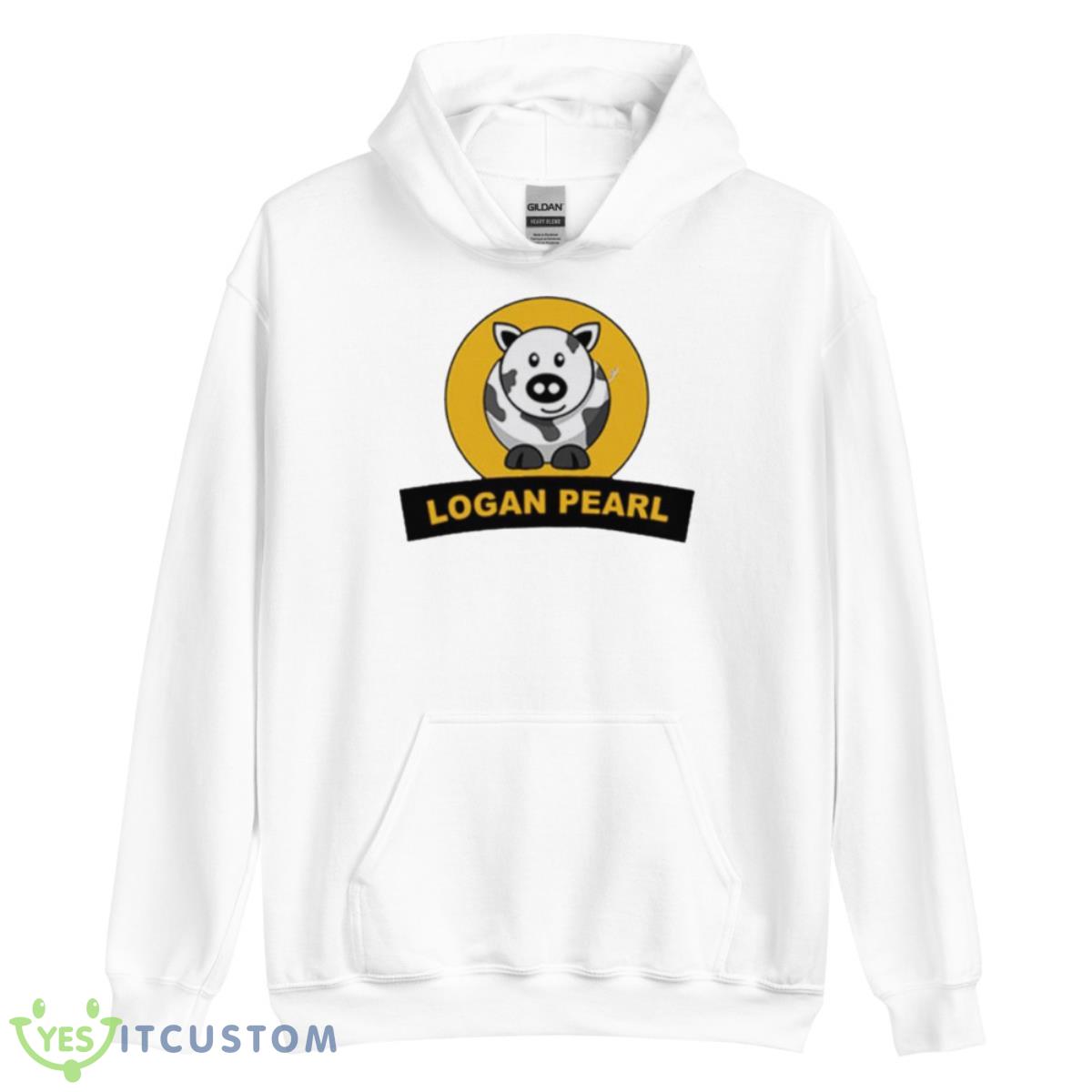 Logan Paul Pig Pearl Shirt 3 Logan Paul Pig Pearl Shirt - Unisex Heavy Blend Hooded Sweatshirt
