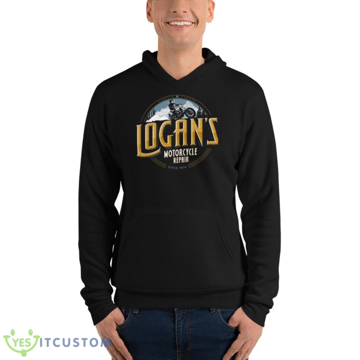 Logan’s Motorcycle Repair Marvel shirt 13 Logan’s Motorcycle Repair Marvel shirt - Unisex Fleece Pullover Hoodie