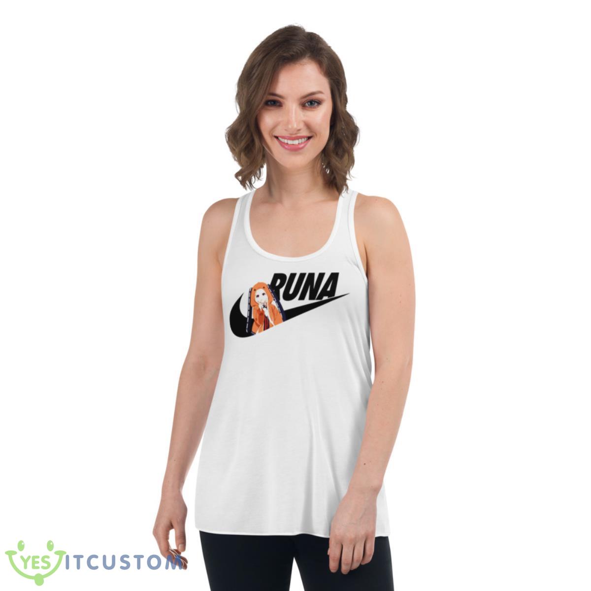 Logo Nike X Kakegurui Runa Shirt 4 Logo Nike X Kakegurui Runa Shirt - Women's Flowy Racerback Tank