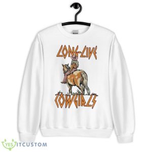 Long Live Cowboys Western Cactus Trendy 2023 Shirt - Unisex Heavy Blend Crewneck Sweatshirt