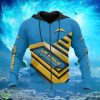 Los Angeles Chargers Zip Up Light Hoodies Full Over Print Product Photo 1