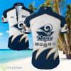 Los Angeles Rams Big Logo Hawaiian Summer Beach Shirt Full Print Product Photo 1