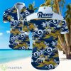 Los Angeles Rams Logo Hawaiian Summer Beach Shirt Full Print Product Photo 1