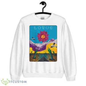 Lotus 2023 Tour, Feb 2nd Detroit MI Feb 3rd Columbus OH Feb 4th Newport KY Fen 5th Louisville KY Poster Shirt - Unisex Heavy Blend Crewneck Sweatshirt