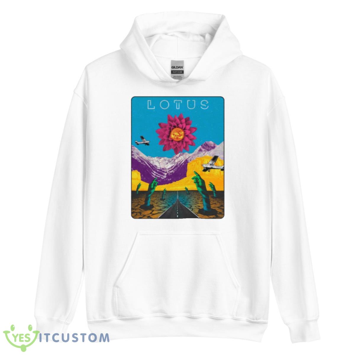 Lotus 2023 Tour, Feb 2nd Detroit MI Feb 3rd Columbus OH Feb 4th Newport KY Fen 5th Louisville KY Poster Shirt 3 Lotus 2023 Tour, Feb 2nd Detroit MI Feb 3rd Columbus OH Feb 4th Newport KY Fen 5th Louisville KY Poster Shirt - Unisex Heavy Blend Hooded Sweatshirt