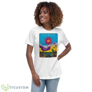 Lotus 2023 Tour, Feb 2nd Detroit MI Feb 3rd Columbus OH Feb 4th Newport KY Fen 5th Louisville KY Poster Shirt 9 Lotus 2023 Tour, Feb 2nd Detroit MI Feb 3rd Columbus OH Feb 4th Newport KY Fen 5th Louisville KY Poster Shirt - Women's Relaxed Short Sleeve Jersey Tee