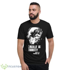 Lucille Is Thirsty She Is A Vampire Rat The Walking Dead shirt - Short Sleeve T-Shirt
