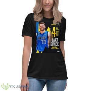 Luka Doncic 4th Anb All Star Appearance Shirt - Women's Relaxed Short Sleeve Jersey Tee